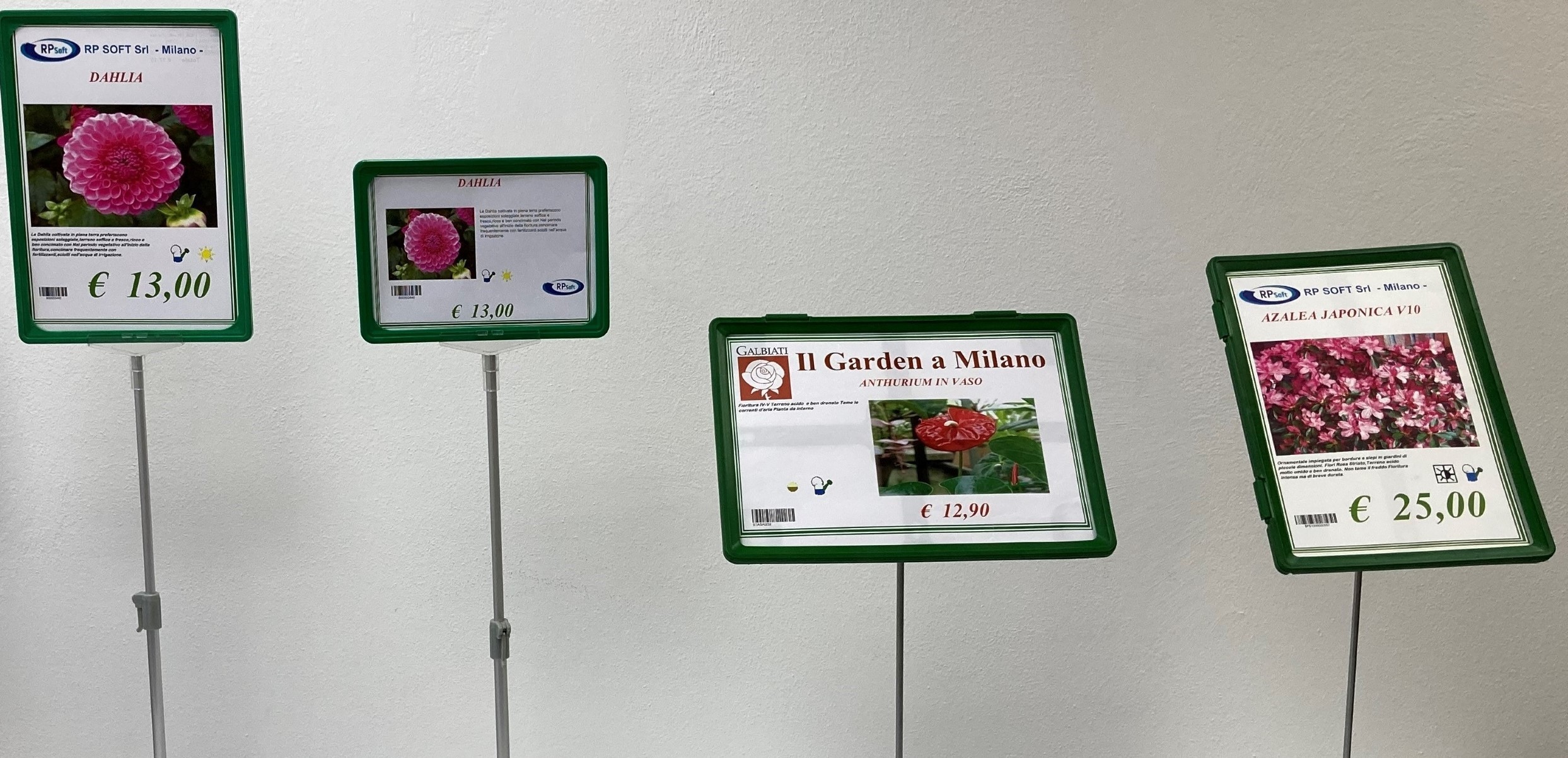 Espositori per il punto vendita